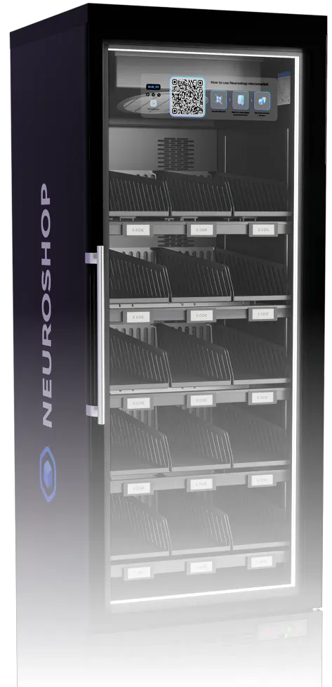 Black Neuroshop fridge
