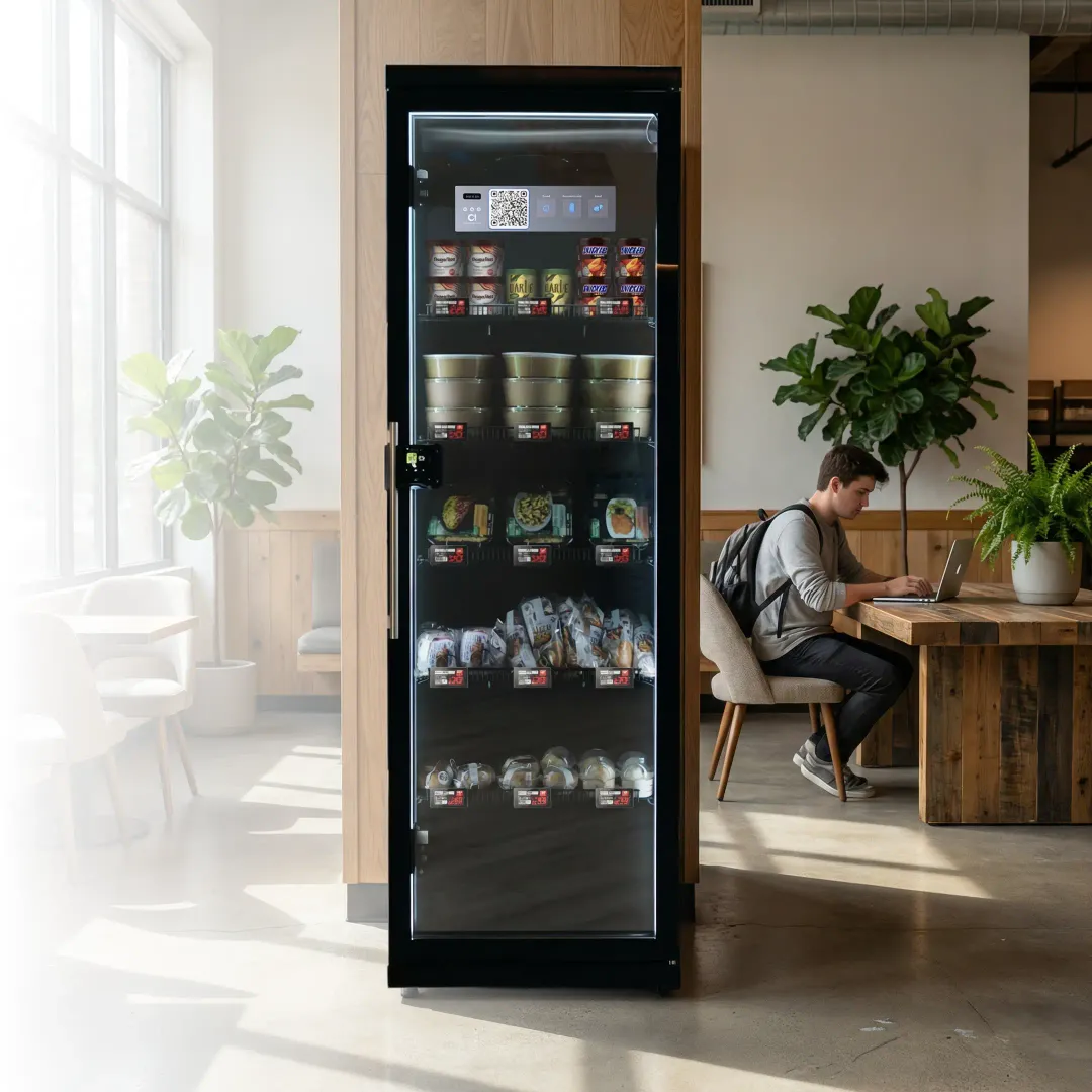 Fridge in school area